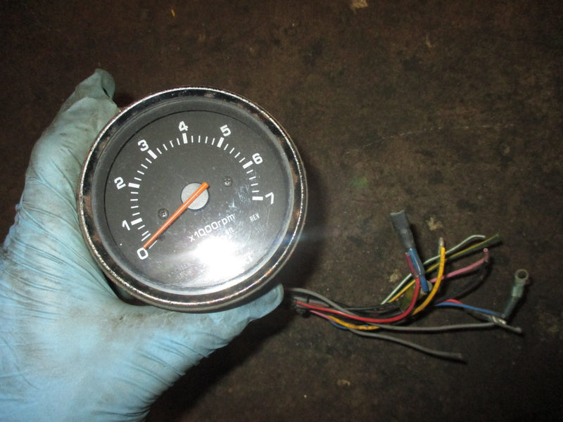 Suzuki analog tachometer with monitor gauge