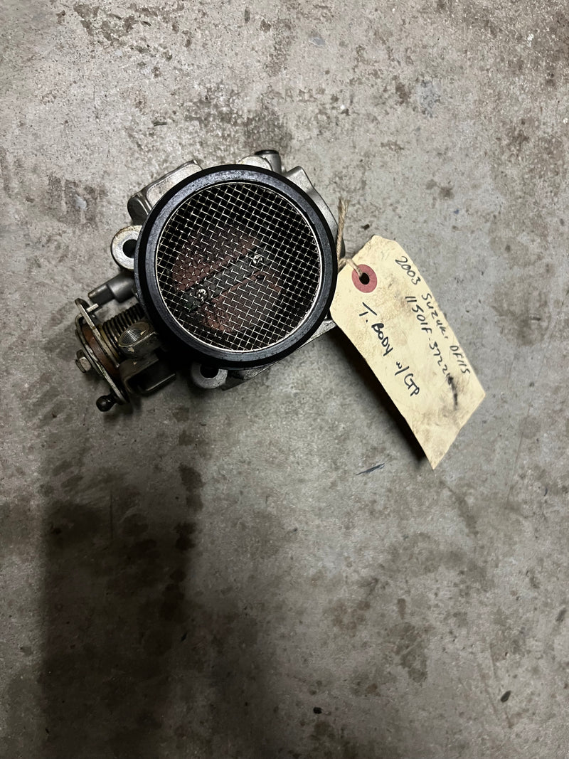 2003 Suzuki DF 115 hp outboard 4-stroke throttle body 13300-90J00