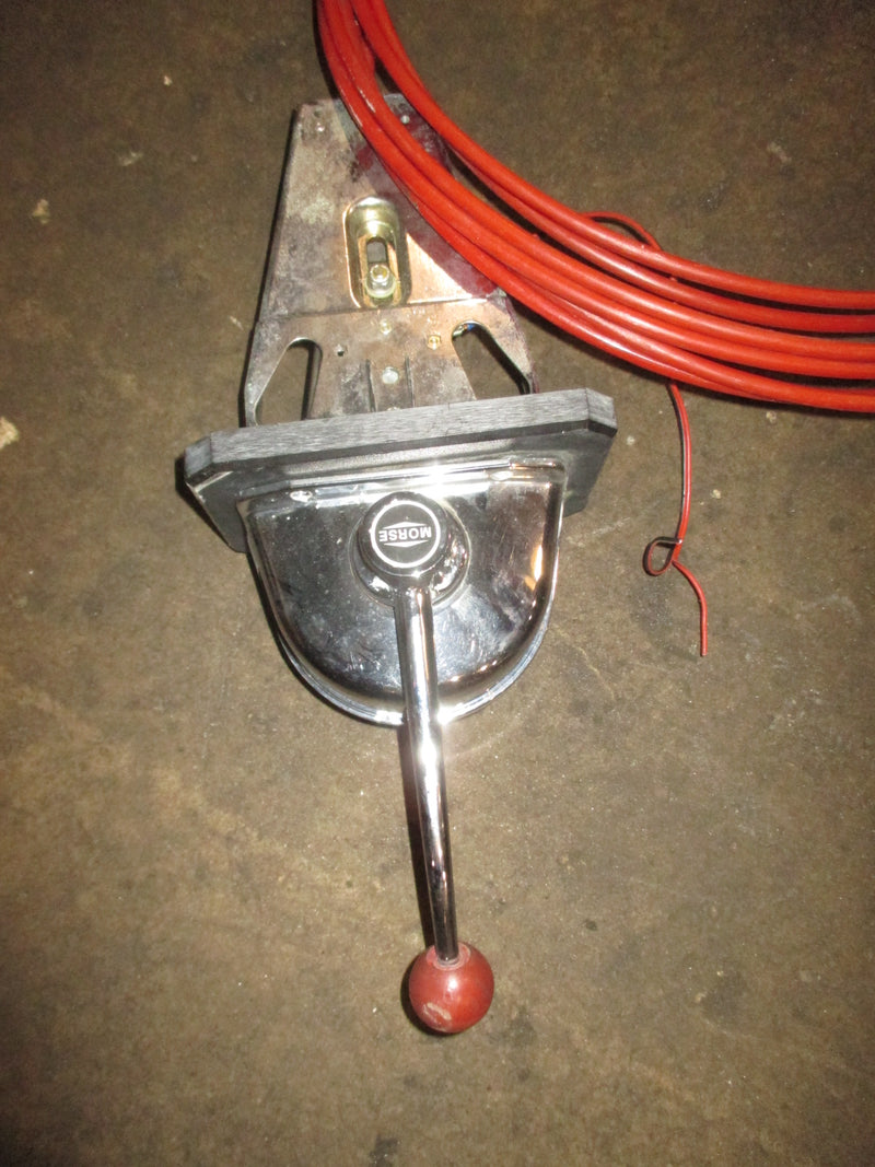 Morse outboard top mount control box