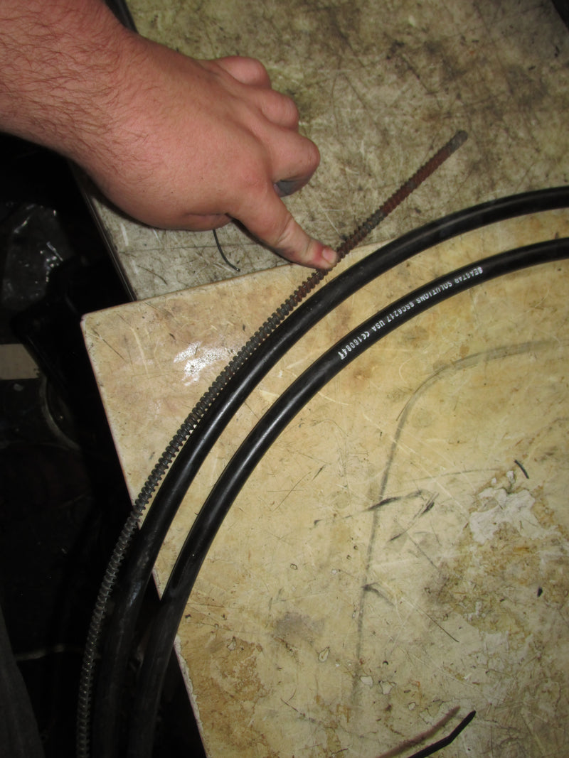 Johnson 150hp Ocean Pro 2 Stroke Outboard Seastar Steering Cables (SSC6217) 17'