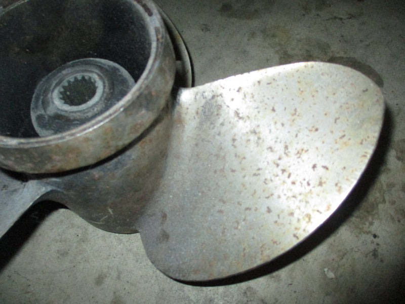 Johnson/ Evinrude outboard OMC Stainless Propeller 15 x 17 (387518)