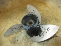 Load image into Gallery viewer, Johnson 90hp 60 Degree 2 Stroke outboard Aluminum Propeller 14X17 (176214)
