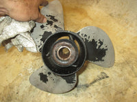 Load image into Gallery viewer, Johnson 90hp 60 Degree 2 Stroke outboard Aluminum Propeller 14X17 (176214)
