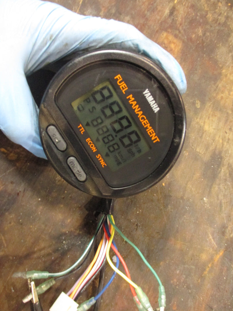 Yamaha multifunction digital fuel management gauge (6Y5F-B0)