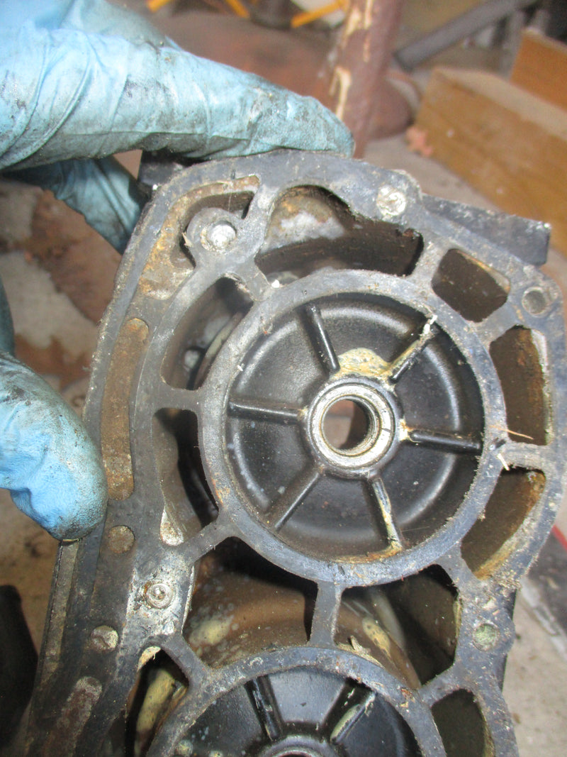 Mercury outboard crankcase block