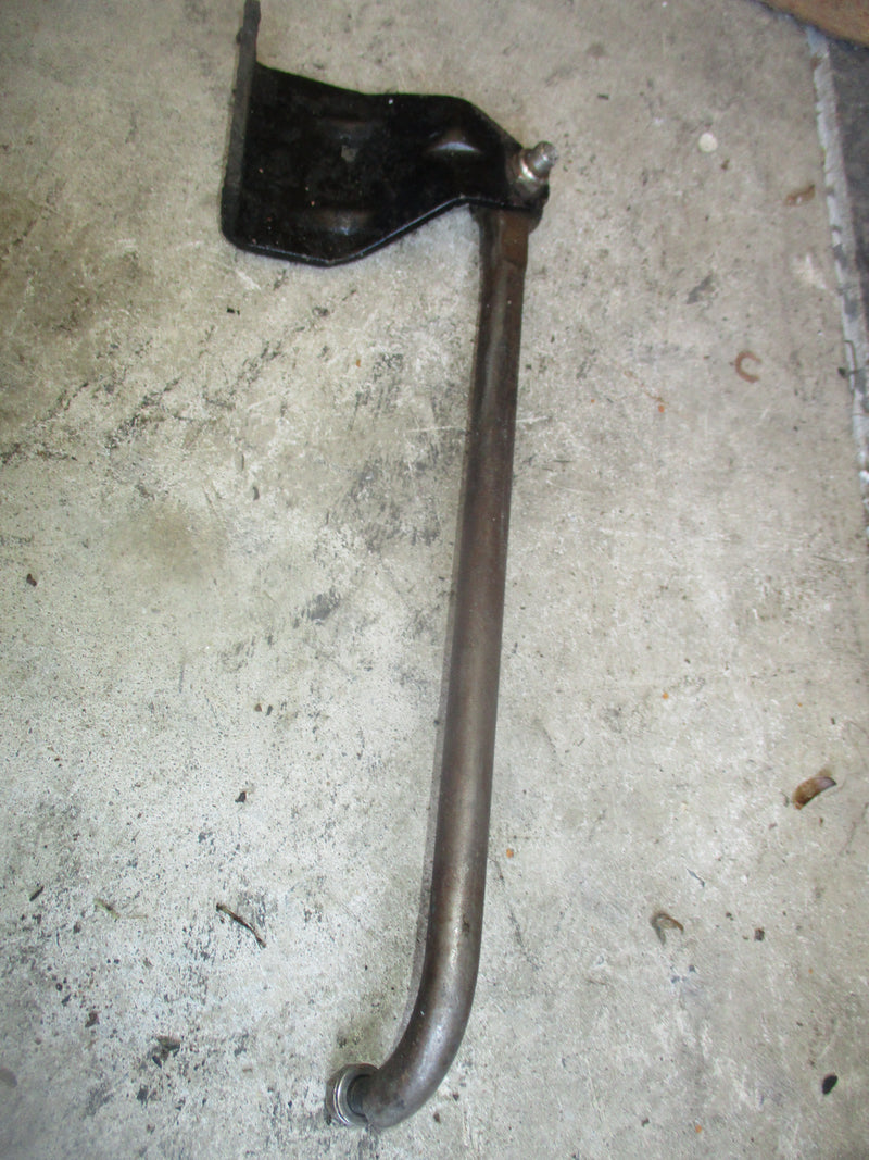 Mercury 25hp outboard dragline and bracket