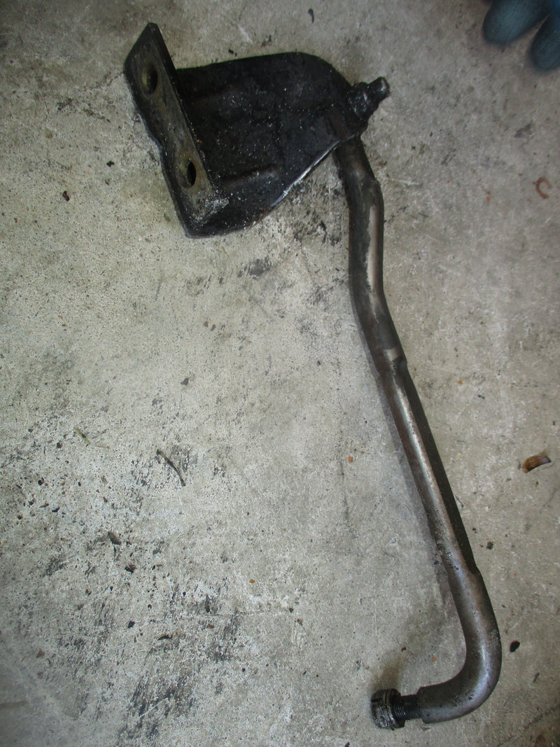 Mercury 25hp outboard dragline and bracket