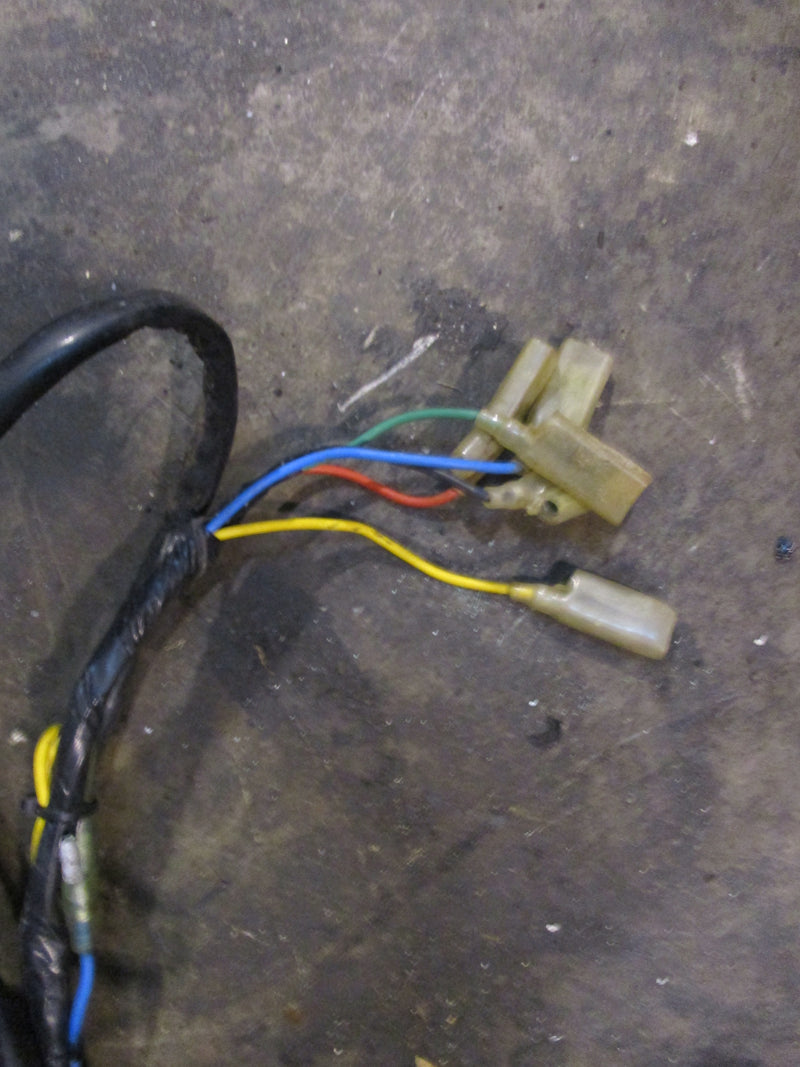 Yamaha outboard dual fuse ignition to gauge harness