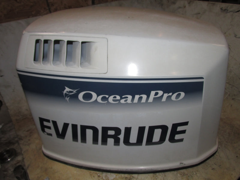 Evinrude 175hp 60 Degree 2 Stroke Outboard Top Cowling
