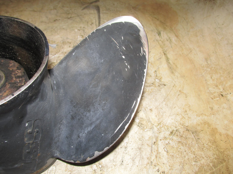 Evinrude 175hp 60 Degree 2 Stroke Outboard Painted Steel Propeller 14 3/4X19