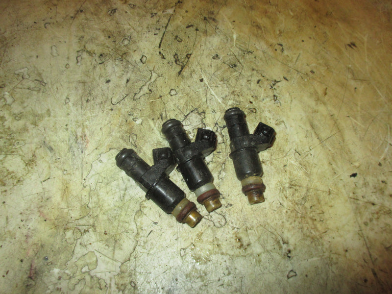 Honda BF135A 135hp 4 stroke outboard fuel injector set of 3 (16450-ZY6-003)