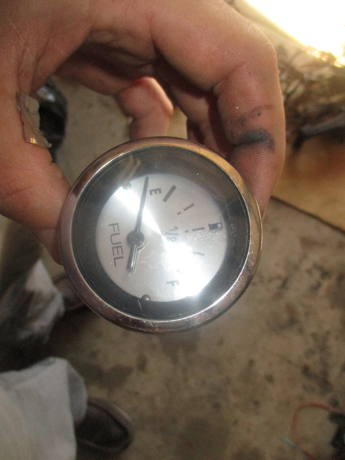 Outboard fuel gauge (63477)