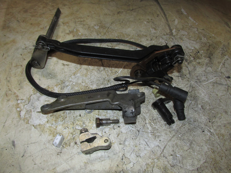 Evinrude 175hp 60 Degree 2 Stroke Outboard Shift Bracket and Neutral Switch