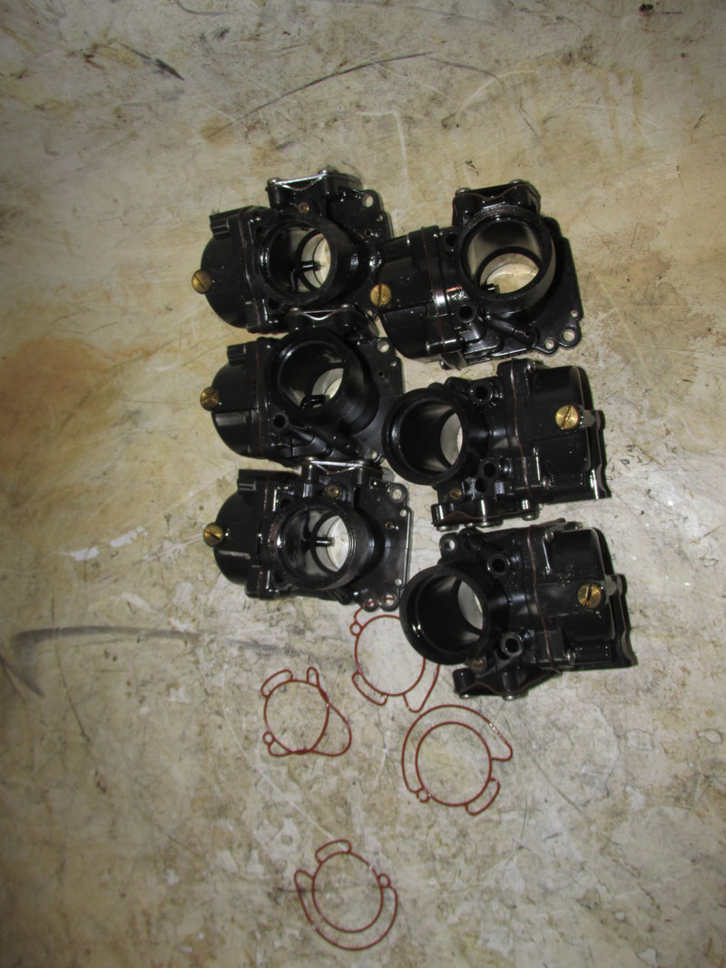 Evinrude 175hp 60 Degree 2 Stroke Outboard Carburetor Set (436699)