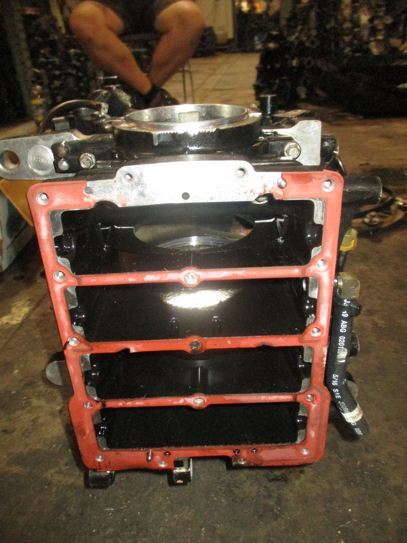 Evinrude 115 Etec 2 stroke outboard crankcase block