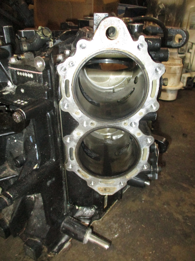 Evinrude 115 Etec 2 stroke outboard crankcase block
