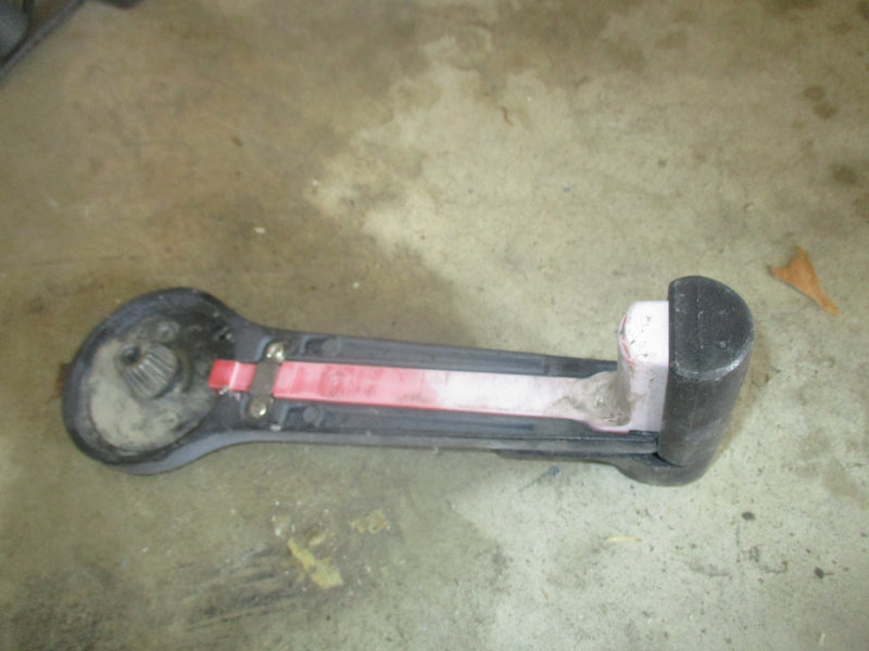 Outboard side box control arm