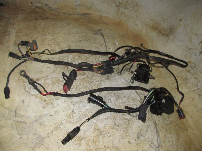 Johnson 150hp 2 Stroke Outboard Engine Wiring w/Trim Relay / Harness (586028)