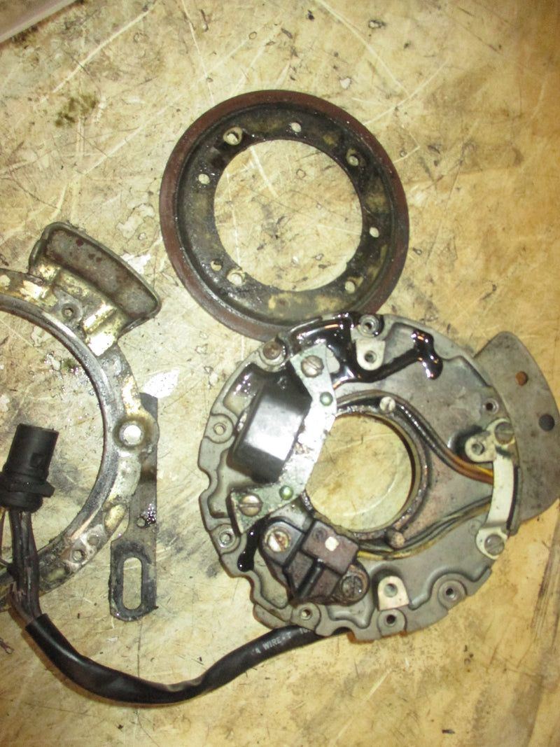 Johnson 30hp 2 Stroke outboard Timer Base and Plates (391088) Parts