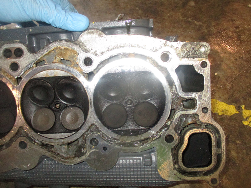 Yamaha 300hp outboard port cylinder head (6CE-00)