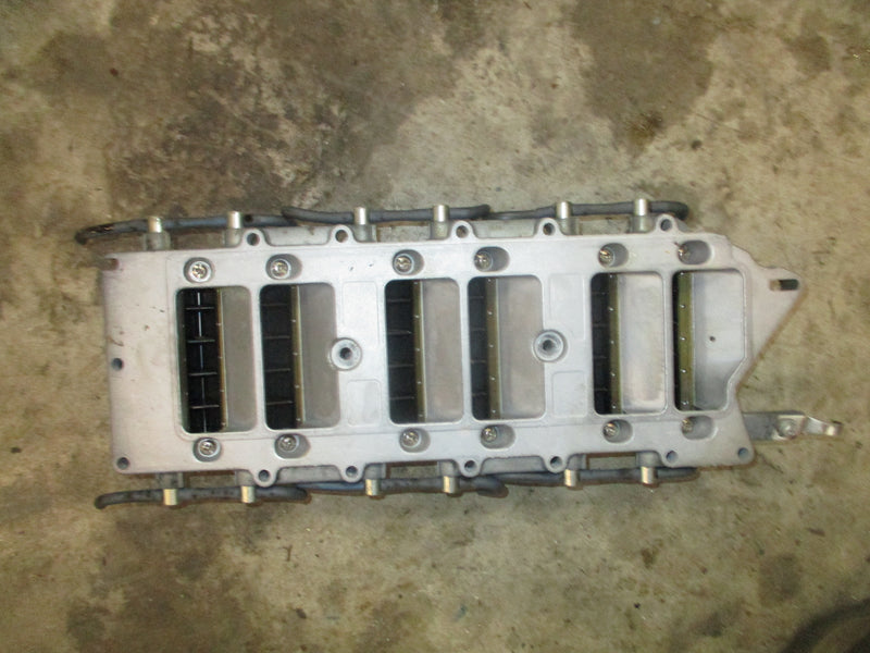 Yamaha 200hp OX66 2 stroke outboard intake manifold with reeds (65L-13610-01)