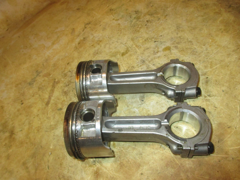 Mercury 15hp 4 stroke outboard piston and rod set 879147A81