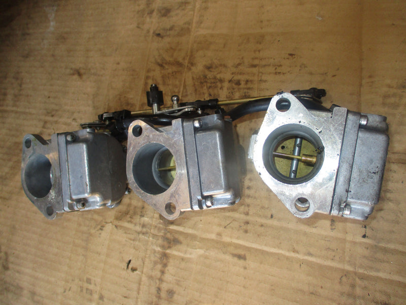 Mercury 90hp 2 stroke 3 cyl outboard carburetor set (3301-824854C1)