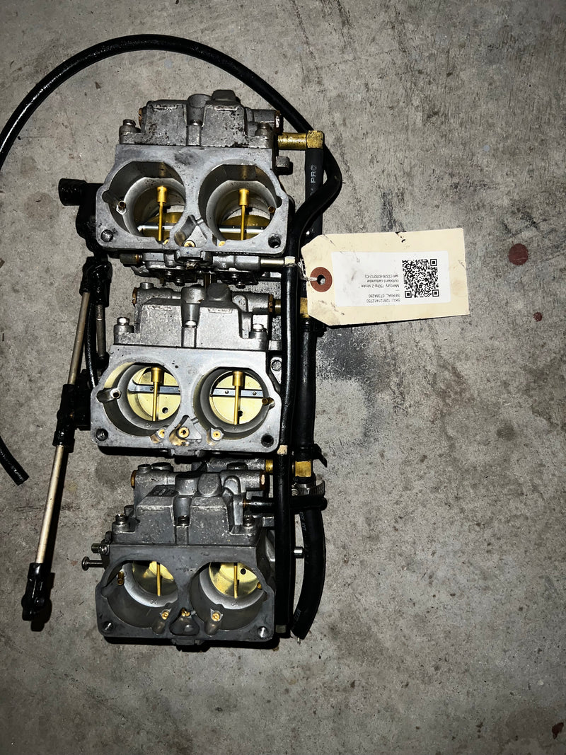 Mercury 150hp 2 stroke outboard carburetor set (3326-828212-C)
