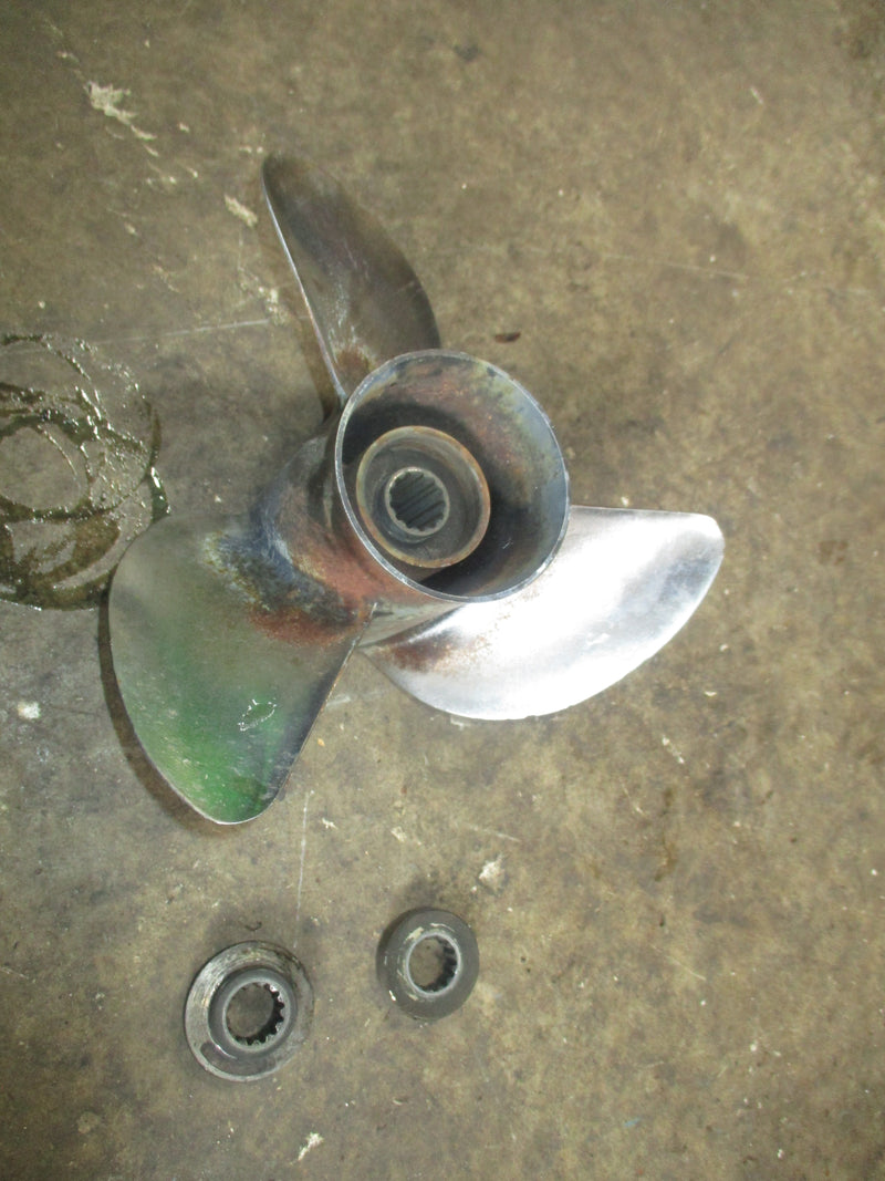 Yamaha 40-50hp outboard stainless propellor (10 1/4x14-g)