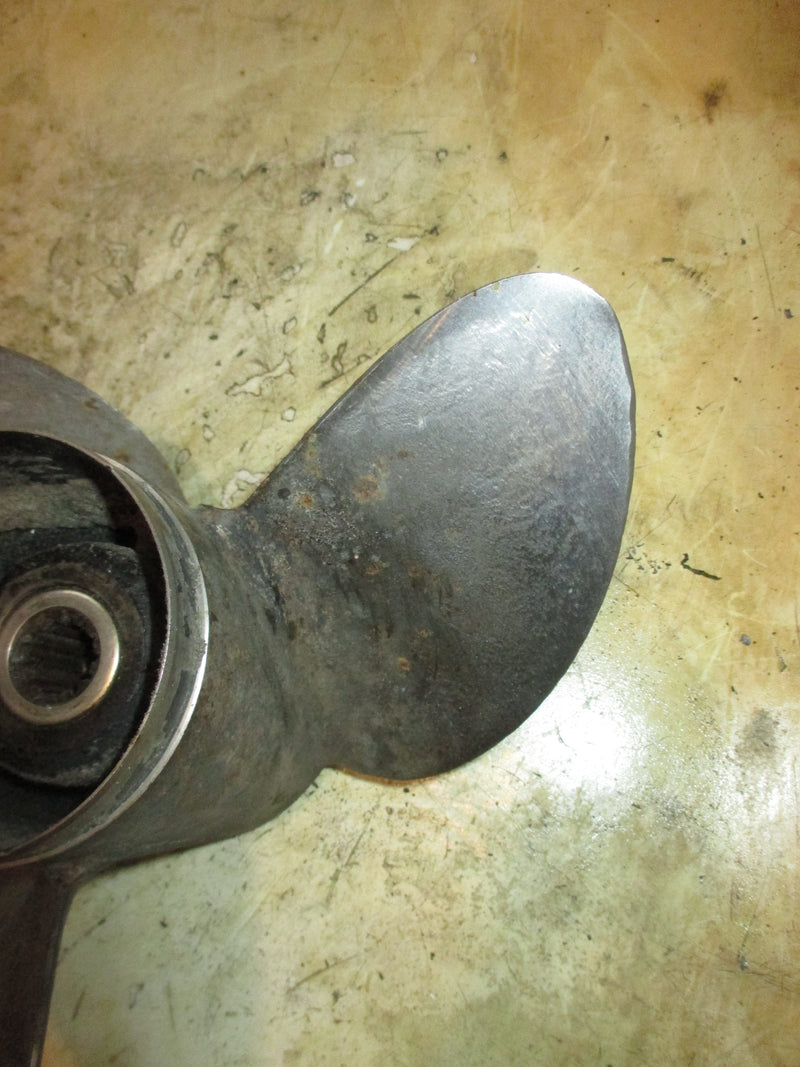 Johnson 60hp 2 stroke outboard Steel Propeller (584702) 12 3/4 X 21