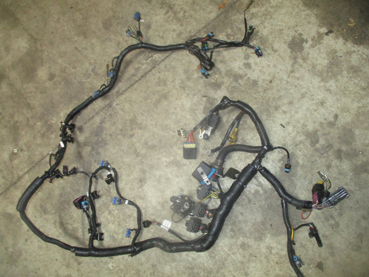 Mercury 150hp Optimax outboard engine wiring harness 14 pin