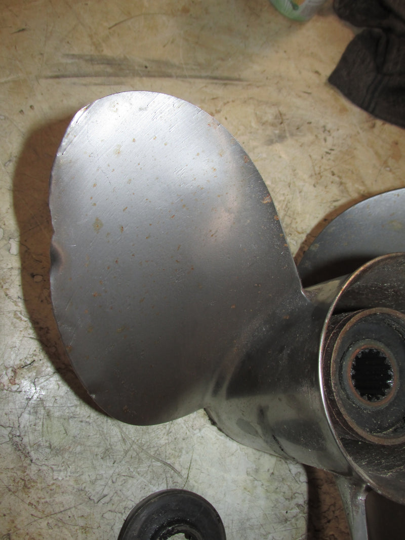 Suzuki DF140 140hp Outboard Counter Stainless Steel Propeller 14 X 22