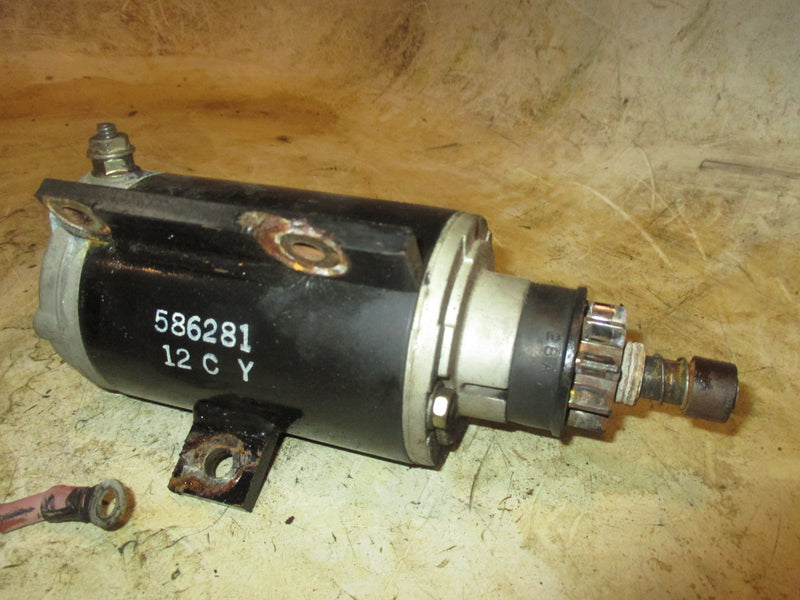Johnson 60hp 2 stroke outboard Starter and Solenoid (586281/586180)