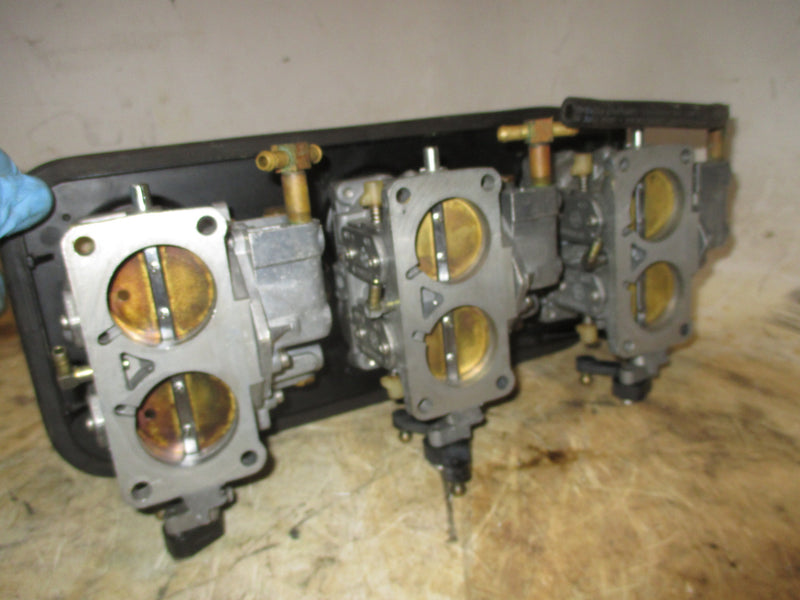 Mercury mariner 225hp 2 stroke outboard carburetor set (3327-828273-C)