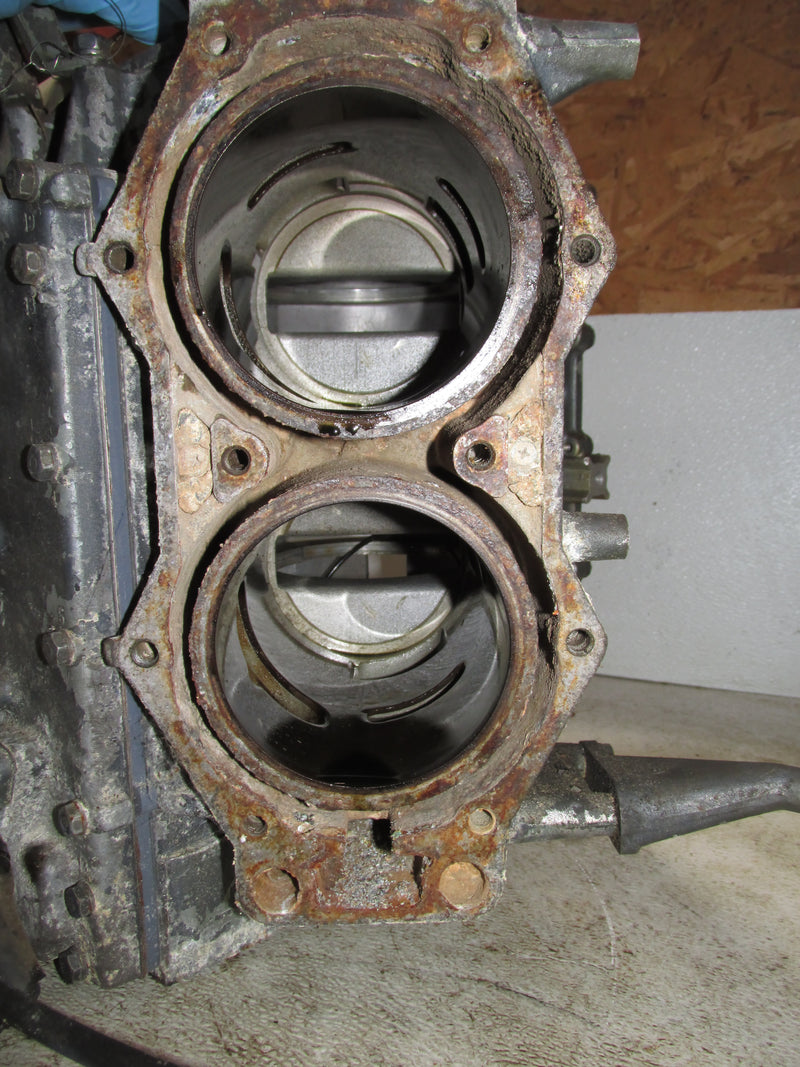 Yamaha 130hp 2 Stroke outboard Crankcase Block (6N7)