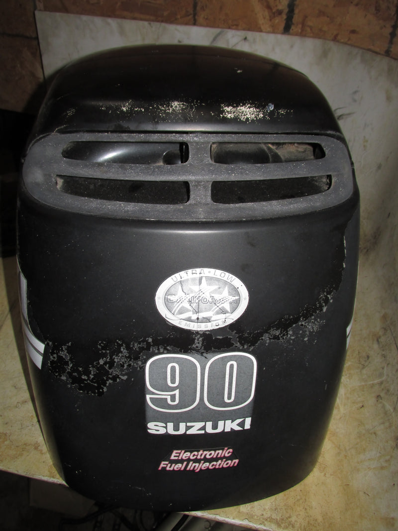 Suzuki DF90 90hp outboard top cowling (D9001F-781619)