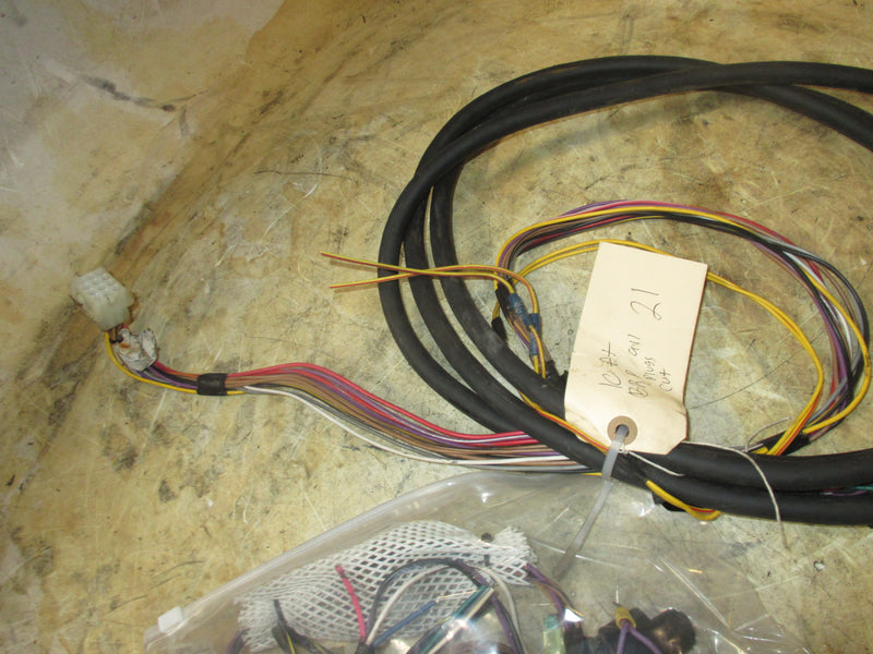Johnson / Evinrude outboard BRP Rigging / Wiring harness 10' CUT #21