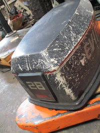 Load image into Gallery viewer, Evinrude 28SPL outboard top cowling
