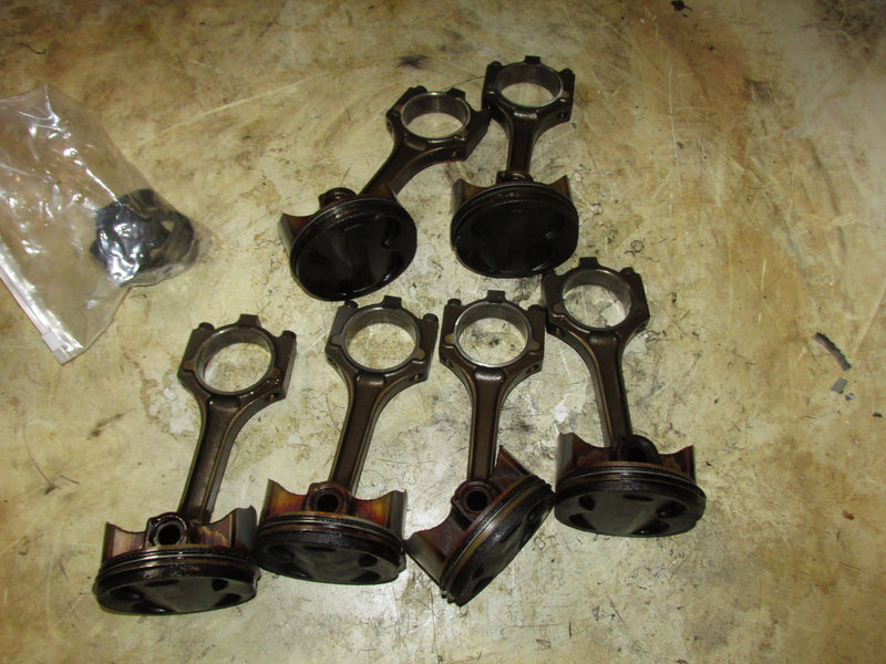 Yamaha 225hp 4 Stroke Outboard Piston and Rod set of 6 (69J-00)