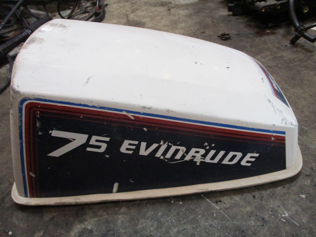 Evinrude 7.5hp outboard top cowling