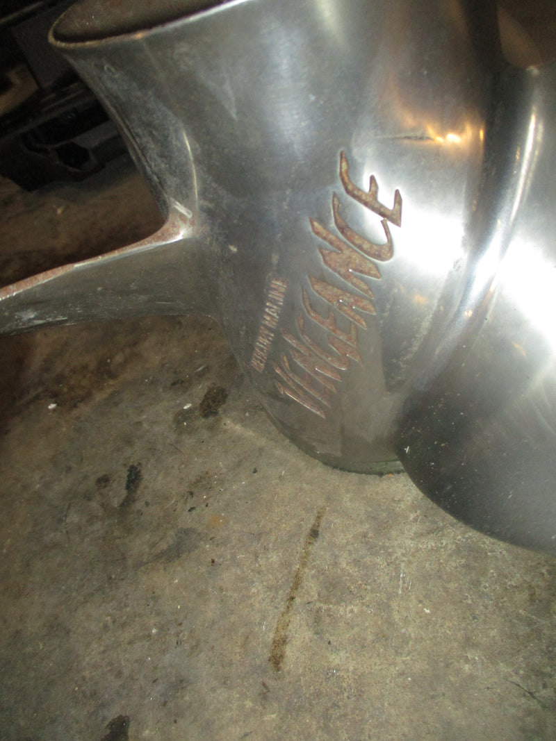 Mercury 135-200hp outboard stainless propeller set (48 61374) 17 pitch