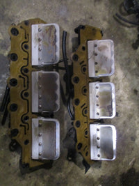 Load image into Gallery viewer, Evinrude 150hp 2 stroke outboard intake manifold with reeds (433249) PARTS ONLY
