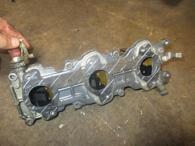 Yamaha 60hp 2 stroke outboard intake manifold w/ reeds (6H3-13641-03-94)