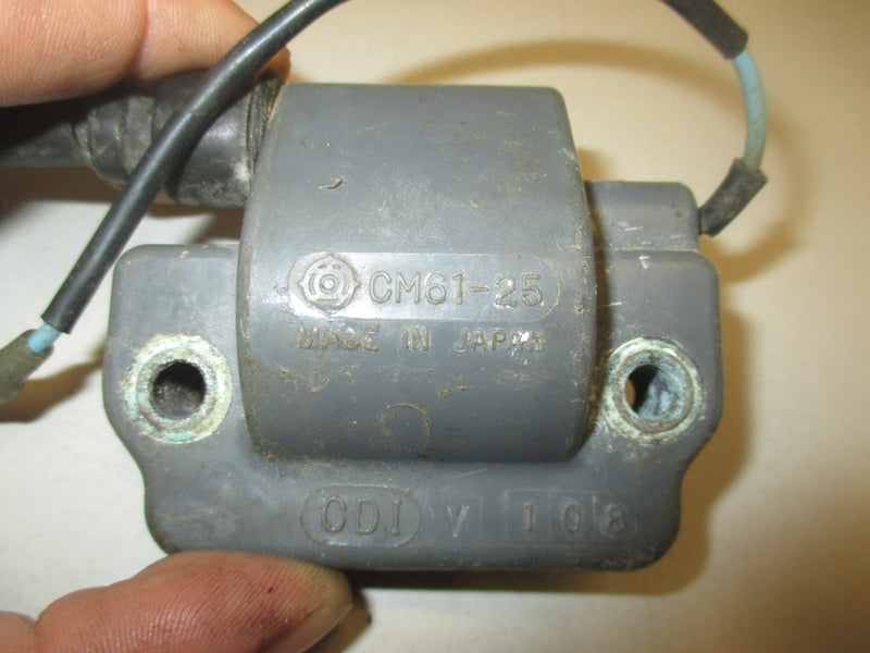 Suzuki dt 115 / 140 2 stroke outboard ignition coil CM61-25 (Blue)