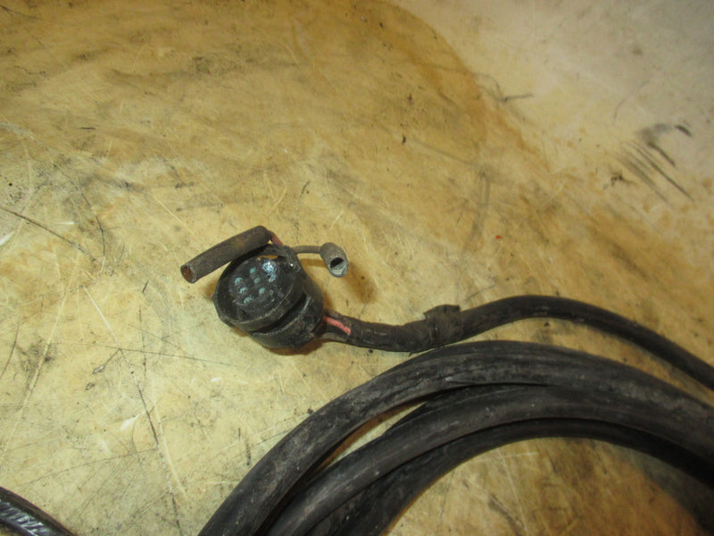 Suzuki outboard 20' round black plug rigging harness with ignition #52