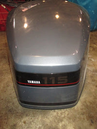 Load image into Gallery viewer, Yamaha 115hp 2 stroke outboard top cowling
