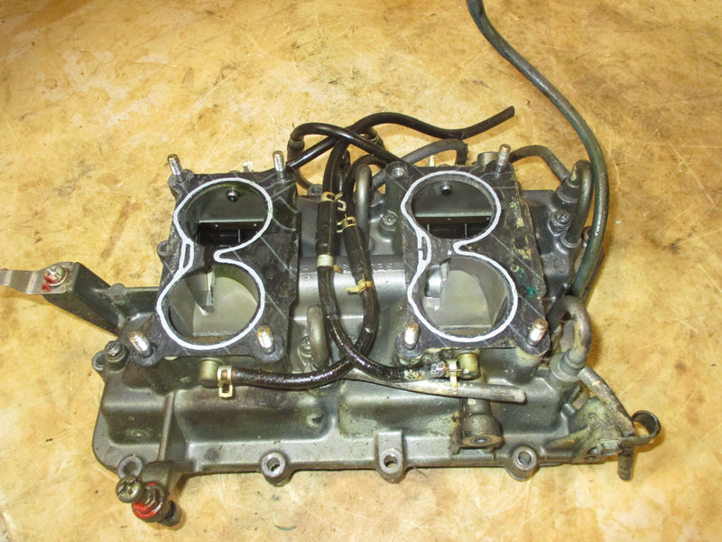 Yamaha 115hp 2 stroke outboard intake manifold with reeds (6E5-13610-00-00)