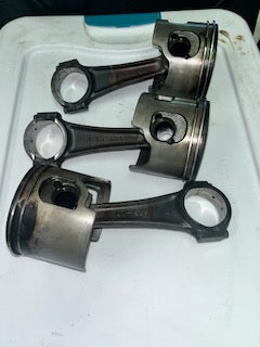 Yamaha 200hp OX66 2 stroke outboard Starboard Piston and Rod set (6R5)