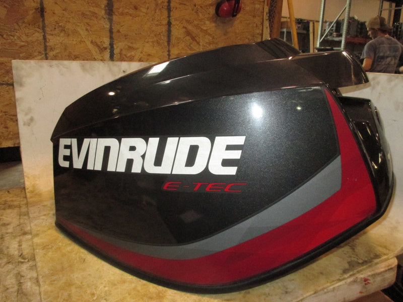 Evinrude Etec 115hp 2 stroke outboard top cowling