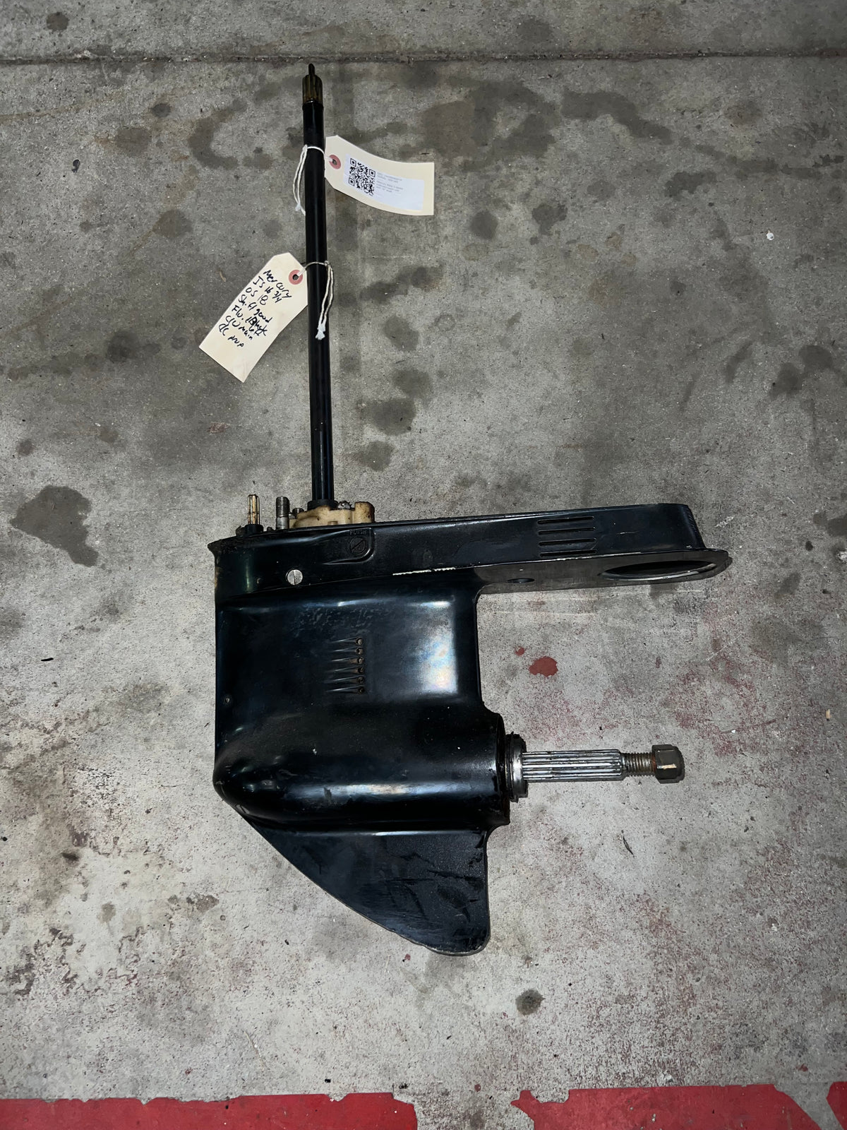 Mercury 50hp 2 stroke outboard lower unit with 15" shaft